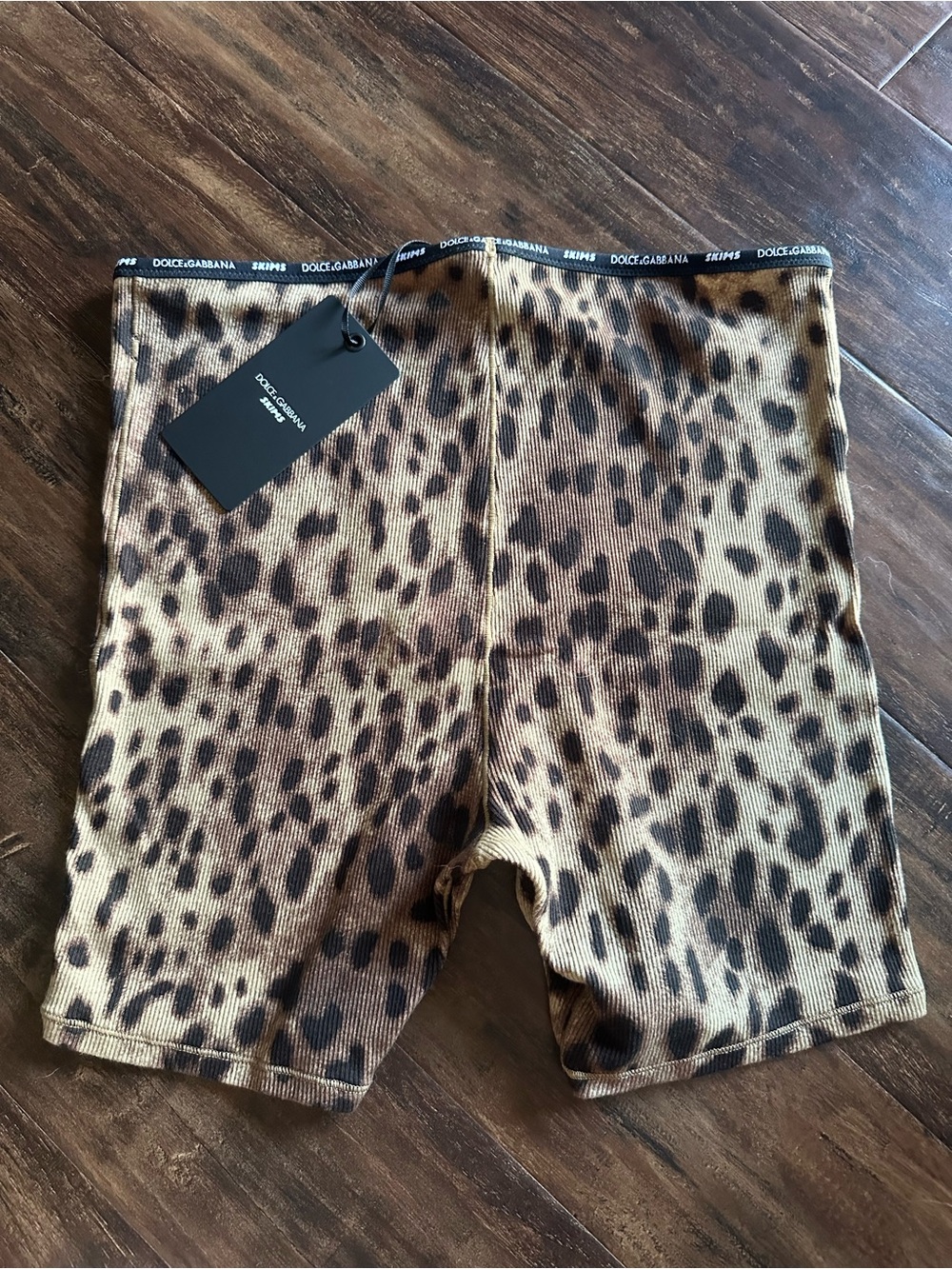 Dolce & Gabbana Leopard Print Women’s Hipster Panties - Brown & Black - Picture 2 of 2